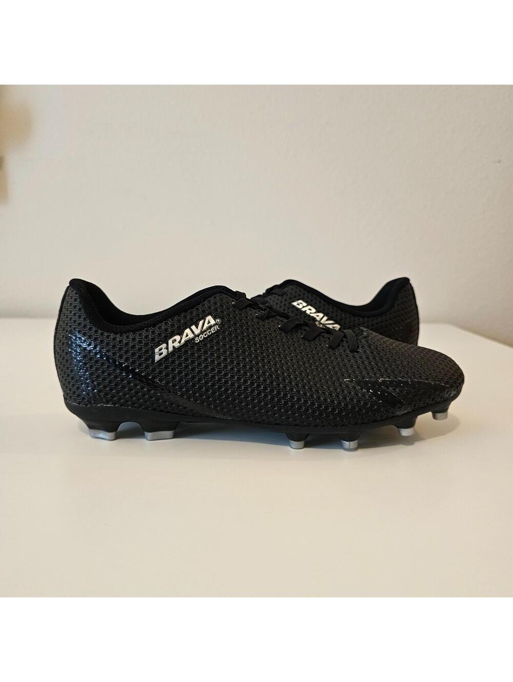 Brava Soccer Adult Mens Super Goal Cleats size 8-black